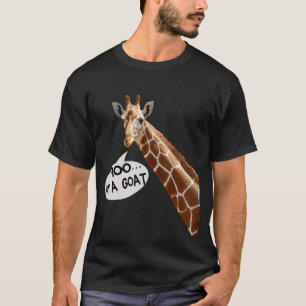 Moo I bin eine ZiegenGiraffe Männer Frauen Kinder, T-Shirt