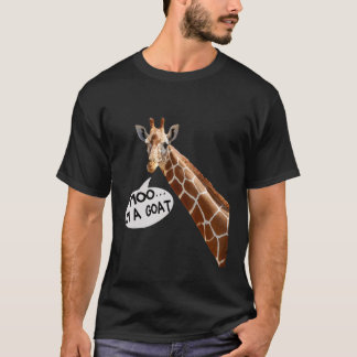 Moo I bin eine ZiegenGiraffe Männer Frauen Kinder, T-Shirt