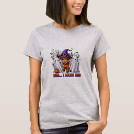 Moo I Gemein Boo Halloween Kühe T-Shirt
