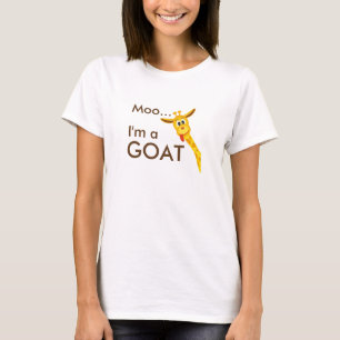 MOO… Im eine Ziege… Giraffen-T - Shirt