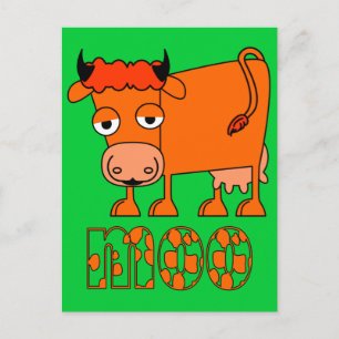 Moo - Ingwerkuh Postkarte