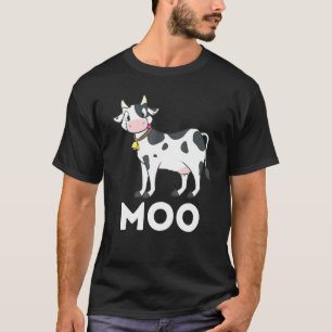 Moo Kuh Bauer Rinder Ranch Milchwirtschaft T-Shirt