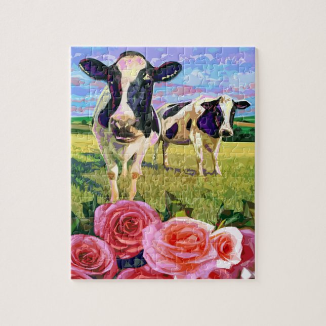 MOO-KUH-RIECHEN DER ROSEN (Vertikal)