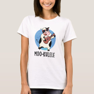Moo-kulele Funny Ukulele Kuh Pub T-Shirt