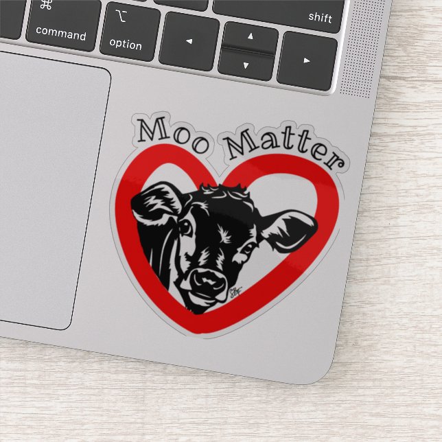 Moo Matter Stickers Aufkleber (Detail)