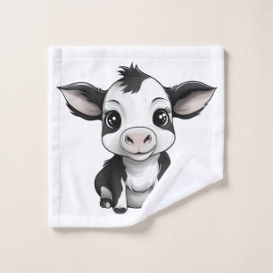 "Moo-Ments of Cleanliness" Handtuch-Set - Frisch Badhandtuch Set