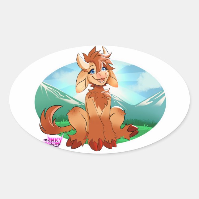 Moo moo autocollant (Devant)