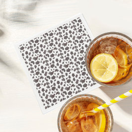 Moo Moo Cow Print Farm Geburtstagsparty Serviette