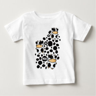 MOO_MOO_MOO_MOO BABY T-SHIRT