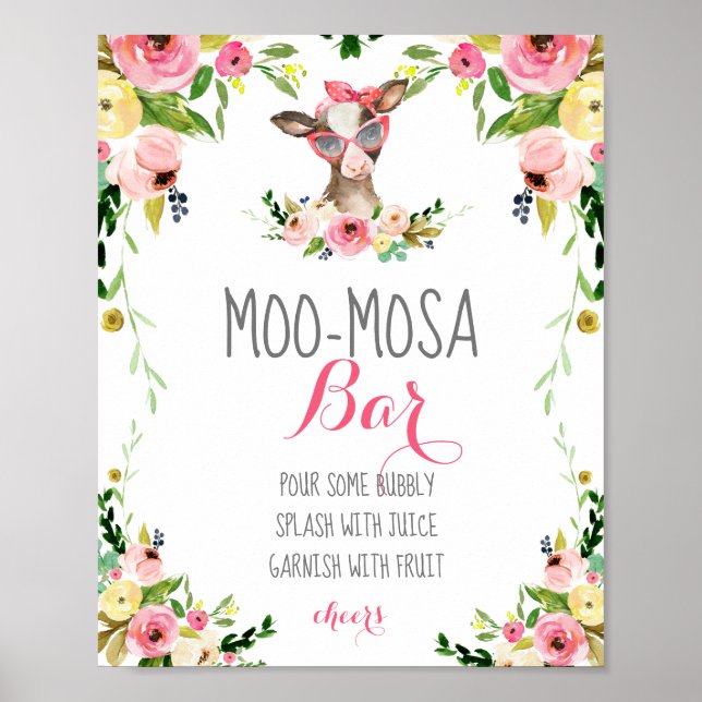 Moo-Mosa Bar Poster (Vorne)