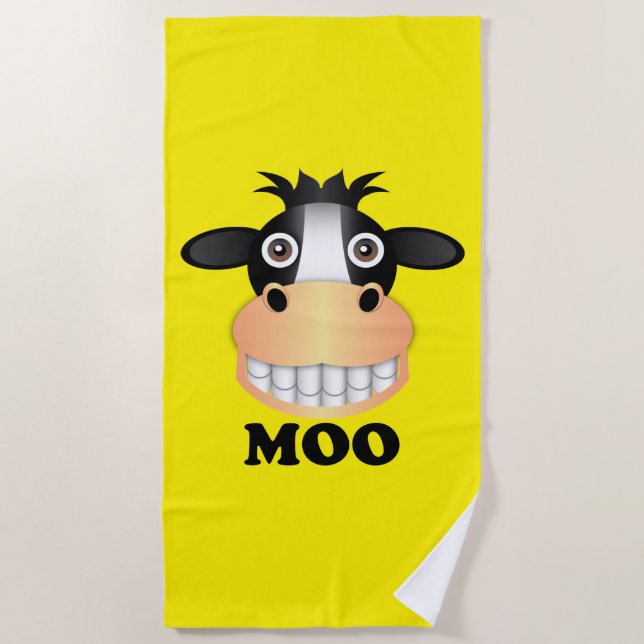 Moo - Strandtuch (Vorderseite)