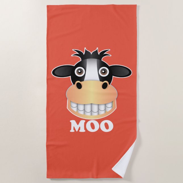 Moo - Strandtuch (Vorderseite)