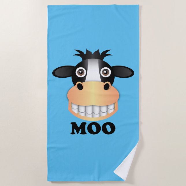 Moo - Strandtuch (Vorderseite)