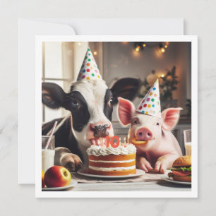 Moo - ve over ! Fête de la vache, invitation d'ann