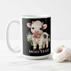 Moo-Yeah Lustiges Babykuh Kaffeetasse