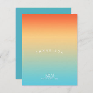 Mood Gradient Mariage Merci Tropical Sky ID741