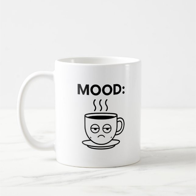 Mood Mugged—EyeRoll Kaffeetasse (Links)