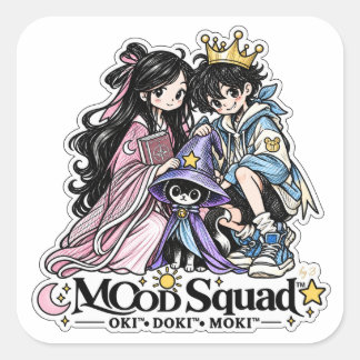 MOoD Squad™ | OKI DOKI MOKI Autocollant de personn