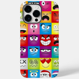 Moods and Emoticons Case-Mate iPhone 14 Pro Max Hülle