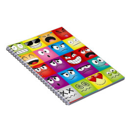 Moods and Emoticons Notizblock