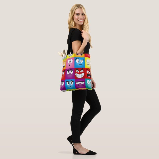 Moods and Emoticons Tasche (Am Model)