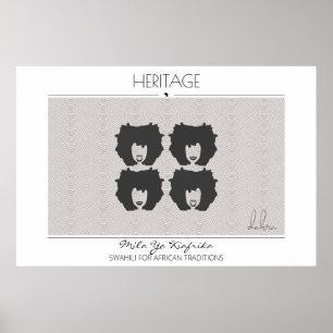 Moods Heritage African Women Poster