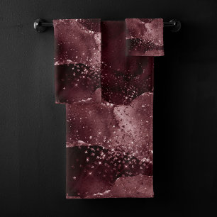 Moody Agate Wine Bordeaux Sangria Merlot Maroon