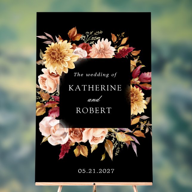 Moody Automne Floral Élégant (Neutre)