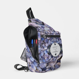 Moody Black Floral Classic Couple Names Wedding Crossbody Bag