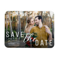 Moody Black Overlay Foto Save the Date Hochzeit