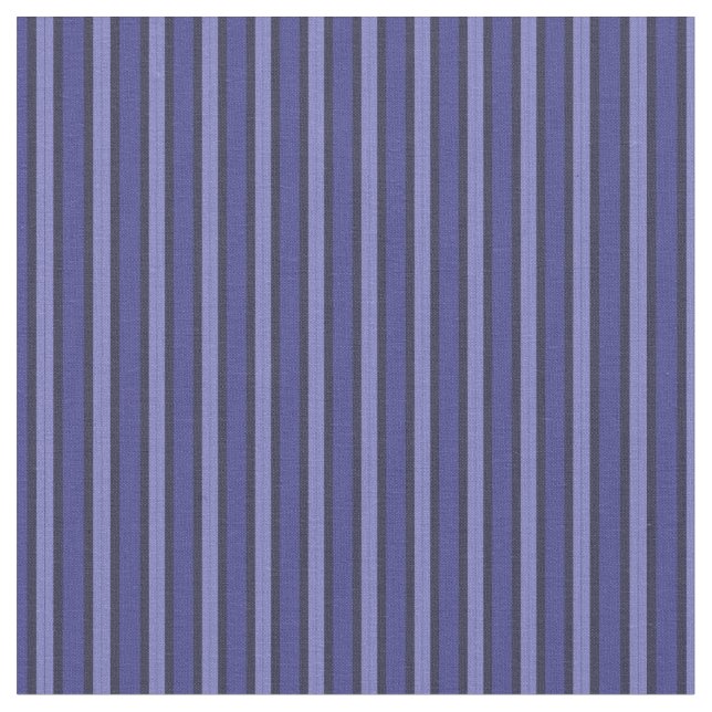 Moody Blue and Blueberry Stripes Stoff (Nahaufnahme)