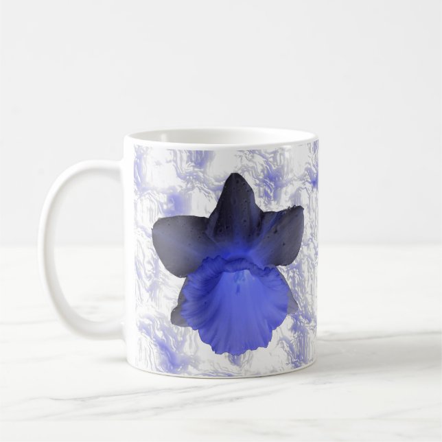 Moody Blue Dripping Daffodil Tasse (Links)