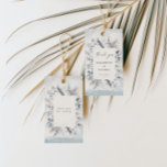Moody Blue Winter Floral Monogram Wedding Geschenkanhänger<br><div class="desc">Unsere Kollektion "Moody Blue Winter Floral Wedding" bietet Winterfolien und Blume in Grautönen und Blau auf Aquarellbildern in passenden Farben. Alle Informationen sind in einer Kombination aus einem benutzerdefinierten Skript- und Serif-Schriftart, die für eine einfache Anpassung bereit ist. Kontaktieren Sie uns, wenn Sie besondere Wünsche haben. Weitere passende Artikel aus...</div>