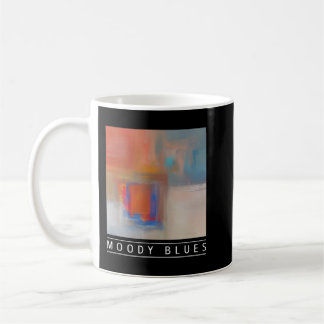 Moody Blues (W) Abstrakt Art.png Kaffeetasse