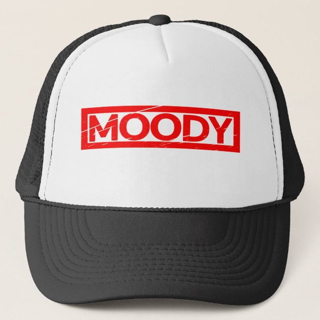 Moody-Briefmarke Truckerkappe (Vorderseite)