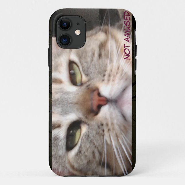 Moody Cat Case-Mate iPhone Hülle (Rückseite)
