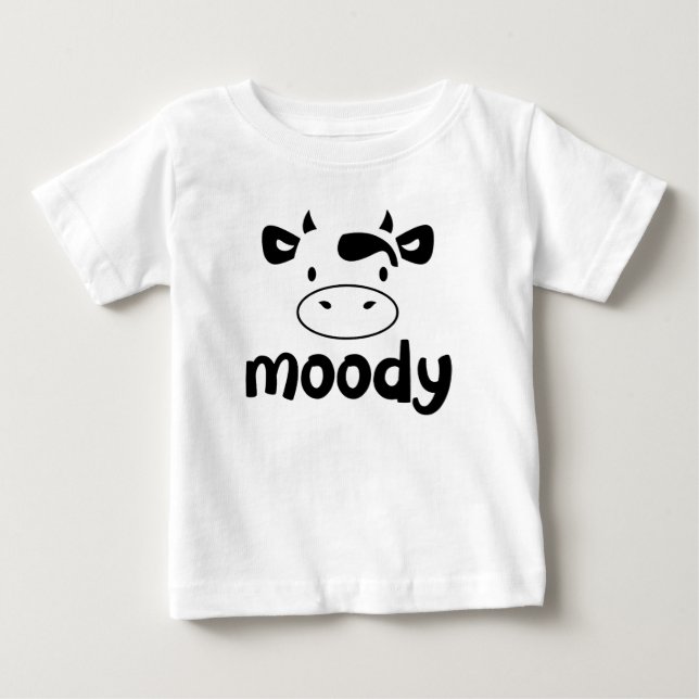 "Moody Cow" Kids-T - Shirt (Vorderseite)