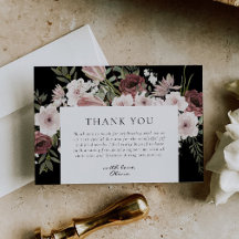 Moody Dusty Rose Floral Brautparty