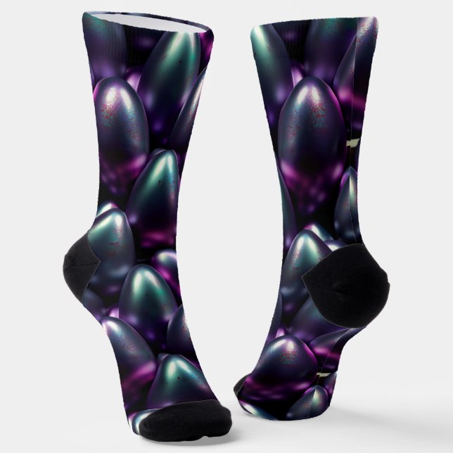 Moody Easter Eggs Socken (Gewinkelt)