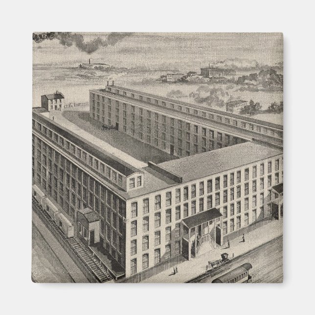 Moody Estabrook & Andersons Schuhhersteller Magnet (Vorne)