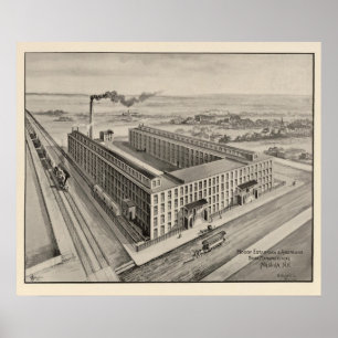 Moody Estabrook & Andersons Schuhhersteller Poster