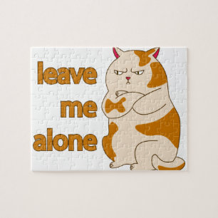 Moody fat cat verließ mich alleine