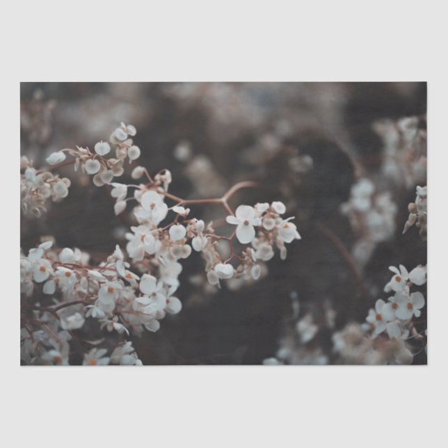 Moody Floral  Seidenpapier (Vorderseite)