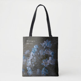 Moody Floral "Thriving in the Rain" (customizable) Tasche