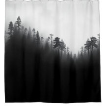 Moody-Forest-Duschvorhang