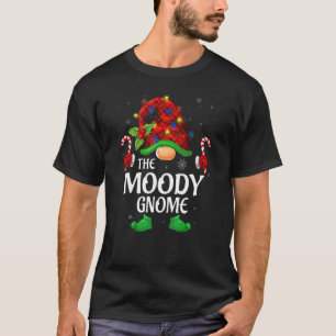 Moody Gnome Buffalo Red Kariert Matching Family Ch T-Shirt