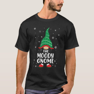 Moody Gnome Matching Familie Weihnachten Pajamas K T-Shirt