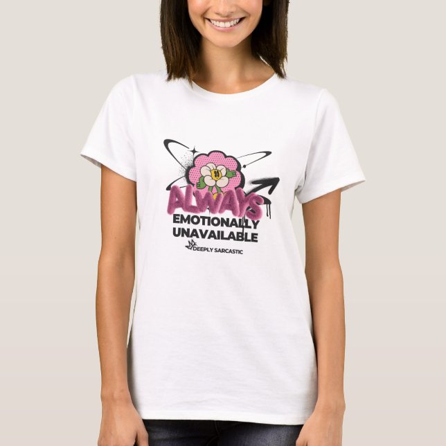 Moody-Graphic-T-Shirt für T - Shirt, der emotional T-Shirt (Vorderseite)