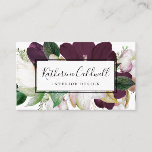 Moody Lila Blogs Business Card Visitenkarte