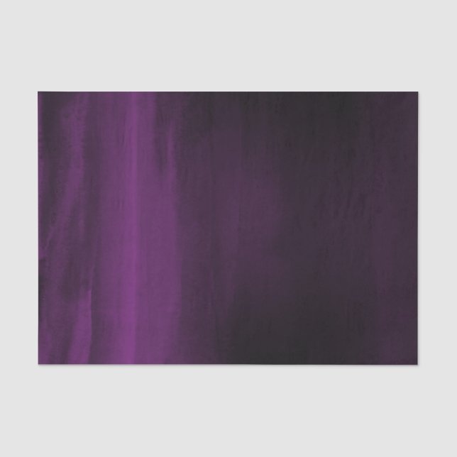 Moody Lila Plum Modern Watercolor Chic Elegante Seidenpapier (Vorderseite)